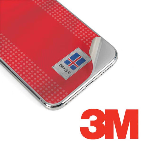 Iceland Soccer Flag iPhone X Skin